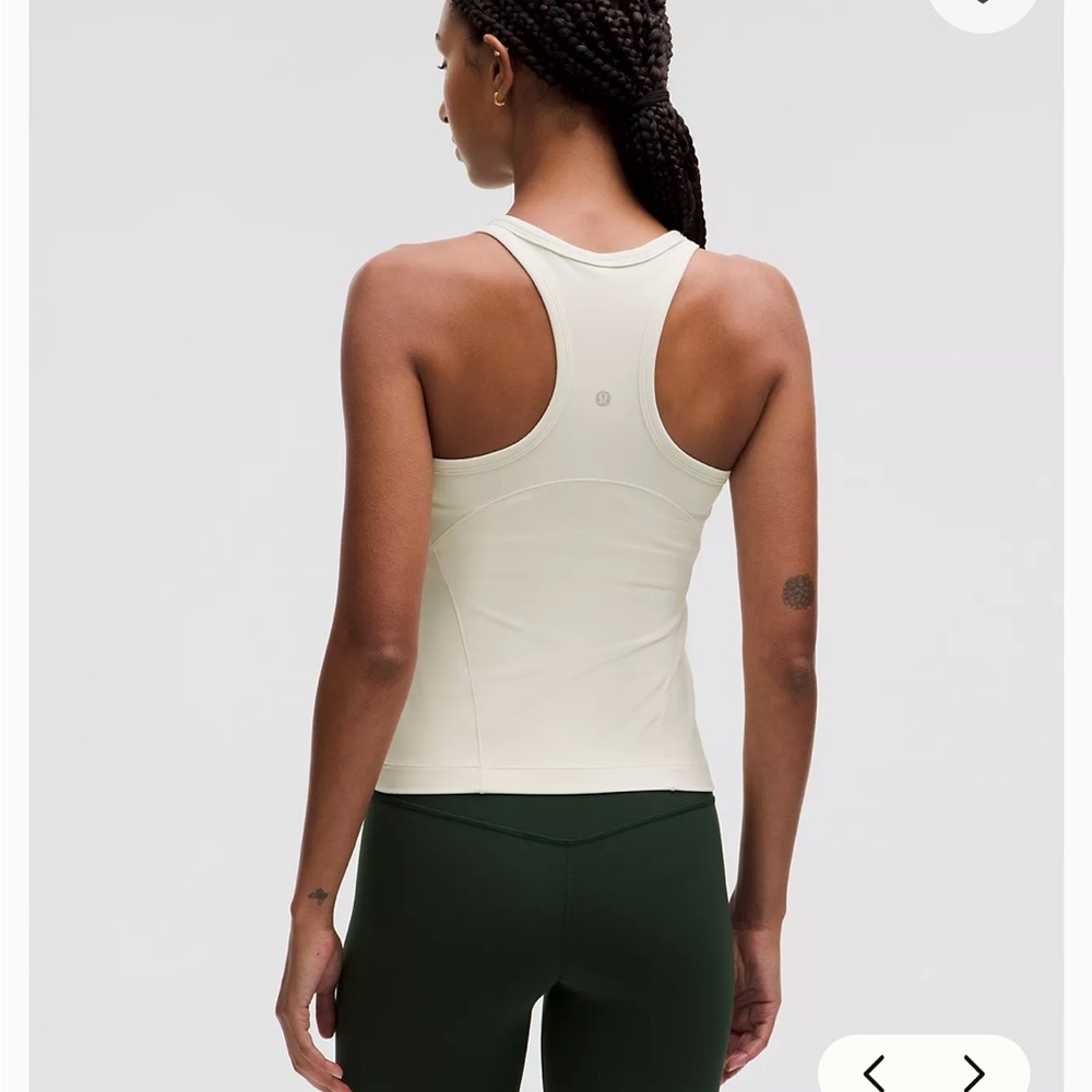 Lululemon white tank top